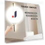Touch Switch Wall Light — Overhead Lighting, Chic Home