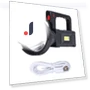 USB Rechargeable Flashlight Projector — Flashlights, TOMTOP JMS