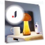 Wooden Mushroom Lamp — Lighting, Chic Home