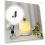 Rechargeable LED Apple-Shaped Desk Lamp — Creative Lighting Solutions, Chic Home