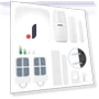 Smart WIFI GSM Home Security System PIR — Smart Home Security, KONNWEI