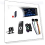 Single-DIN Touchscreen Car Stereo with Wireless Carplay & Android Auto — Stereo Receivers, AutoSphere
