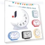 6-Color Desktop Alarm Clock — Alarms & Clocks, Daily necessities-V