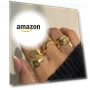 Thumbnail Chunky Gold Rings Set — Stacking, YEEZII