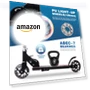 Thumbnail Kids Kick Scooter with Light-up Wheels — Push Scooters, Nattork