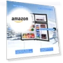 Thumbnail Compact Refrigerator with Freezer — Mini Fridges, COSTWAY