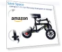 Thumbnail Deluxe Medical Scooter Double Handbrake — Mobility Equipment, BlessReach
