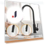 Stainless Steel 304 Touch Control Kitchen Faucet — Smart-Touch Kitchen Faucets, Darling Child Boutique