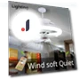 360° Rotating Ceiling Fan with LED Light — Ceiling Fan Lighting Solutions, YuTao Soliloquy