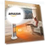 Thumbnail Ceramic Tower Space Heater with 3D Flame — Portable Heating Solutions, HINEIBER