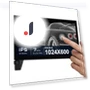 Touch Monitor with Open Frame — Display Solutions, Zen-Japan Electronics