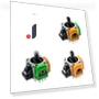 3D Analog Sensor Controller Thumb Stick — Thumb Grips, CUialunm12