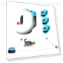 Interactive Cat Toys Adjustable Speed Smart Teaser Cat Toys 2024 Cat Treadmill Indoor — Cat Playthings, dewang21