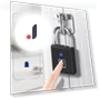 Portable Fingerprint and Password Lock — Locks, SHbeimao