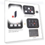 6-button switch panel for car — Panel Dimmer, craftDIY