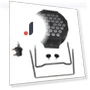 LED Stage Light — Black Light, OutsideWorld