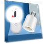 Smart LED Bulb Socket Adapter with Remote Control — Light Sockets, Wolfman