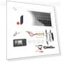 Solar Energy Kit with 220V Inverter — Power Inverters, 3CZY