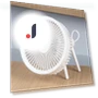 USB Desktop Fan with Night Light — Portable Cooling Solutions, Hobbies mall