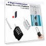4 Digit Password Code Cabinet For Luggage Combination Smart Lock — Luggage Locks, Haixuelec
