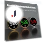 Digital LED Display Touch Watch — Clock, HuidaiAuto
