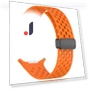 Silicone Watch Band with Magnetic Folding Buckle — Fitness Bands, Smartwatch 2025