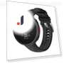 Solid Color Silicone Smart Watch Strap — Smartwatch Straps, Smartwatch 2025