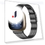Stainless Steel Smart Watch Band — Smartwatch Straps, Smartwatch 2025