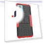 Tire Texture Shock-Absorption Cover Kickstand Combo PC+TPU Dual Layer Design Protective Phone Case — Protective Covers, Smartwatch 2025