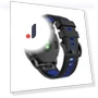 Bi-color Silicone Smart Watch Strap — Fitness Bands, Smartwatch 2025