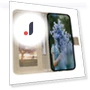 Imprinted Mandala Flower PU Leather Case Stand Wallet — Phone Accessories, Smartwatch 2025
