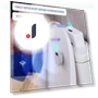 Intelligent Touchless Toilet Flusher — Hand Dryers, Pale Blue