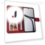 Magnetic Clasp PU Leather Wallet Phone Stand Cover — Flip Cases, Smartwatch 2025