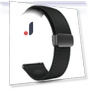 Magnetic Leather Coated Silicone Band — Bands, Smartwatch 2025