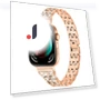 Metal Band Rhinestone Decorated Smart Watch Wrist Strap — Bands, Smartwatch 2025
