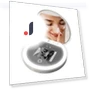 Smart UV Makeup Mirror — Compact & Travel, Relax&Life