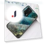 Tempered Glass+PC+TPU Case Marble Pattern Printing Protective Phone Cover — Phone Accessories, Smartwatch 2025