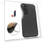 Bi-color Textured PU Leather Coated Phone Case — Phone Accessories, Smartwatch 2025