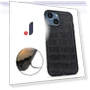 Dustproof Genuine Cow Leather+TPU+PC Phone Case — Phone Accessories, Smartwatch 2025