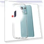 TPU Slim-Fit Back Phone Cover with Tempered Glass Film Transparent — Screen Protectors, Smartwatch 2025