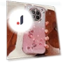 Aesthetic Glitter TPU Phone Cover with Lanyard — Phone Accessories, Smartwatch 2025