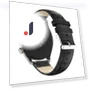 Crocodile Texture Genuine Leather Watch Strap — Bands, Smartwatch 2025