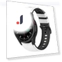 Dual-Color Watch Band Strap — Smartwatch Straps, Smartwatch 2025