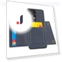 Kickstand Dual Button Card Holder Phone Cover — Phone Accessories, Smartwatch 2025