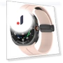 Silicone Watch Band with Magnetic Folding Buckle — Fitness Bands, Smartwatch 2025