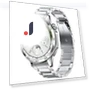 Three Beads Stainless Steel Strap — Bands, Smartwatch 2025
