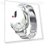 Three Beads Stainless Steel Strap — Smartwatch Straps, Smartwatch 2025