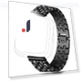 Rhinestone Metal Bling Smart Watch Band — Bands, FitTurn