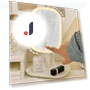 Rotating LED Cosmetic Mirror — Handheld, Moun
