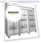 Thumbnail Three Section Commercial Glass Door Refrigerator — Mini Fridges, Hoshizaki